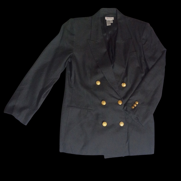Talbots Jackets & Blazers - Talbots Women's Blazer – Size 14 Gold Button Detail Blazer Jacket Formal Preppy